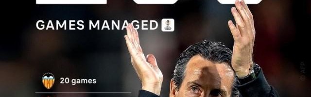 桑乔维拉首球，埃梅里欧联杯百场庆