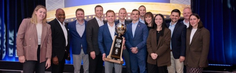 NBA官方：骑士荣获年度最佳球队奖 在多项营销方面都创下了纪录