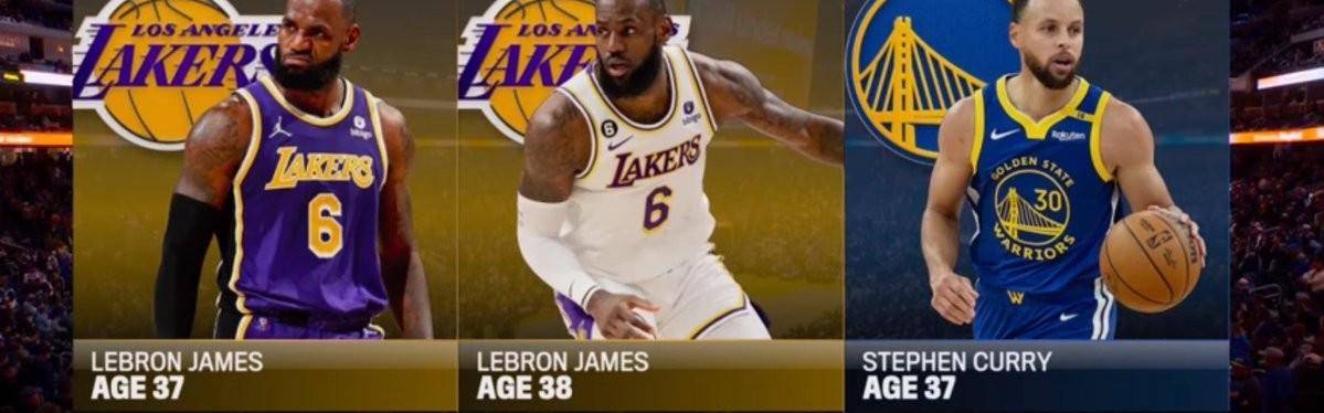 开云体育官网-同样顶尖，37岁詹姆斯场均得分30.3分，高于37岁库里本赛季的28.1分